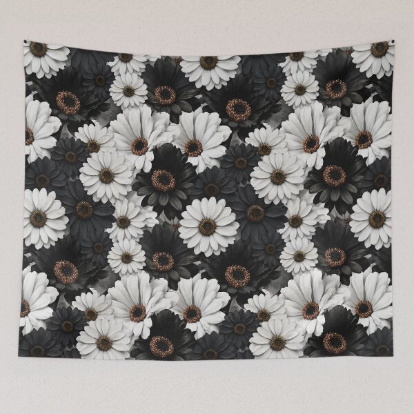 Item preview, Monochrome Bloom Pattern designed and sold by JacquiTaylorArt.