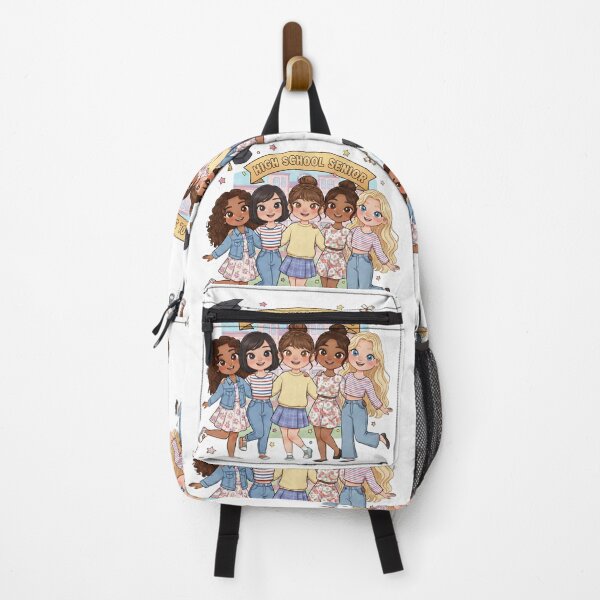 Item preview, High School Senior Girls Squad Sticker | Cute Graduation Friends Design | Class of the year PNG Gift designed and sold by Bhaskar Digital Art.