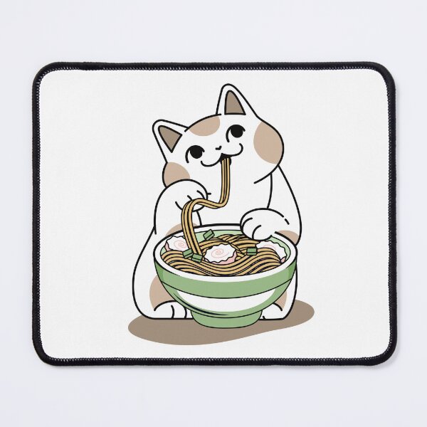 Item preview, Cute Ramen Cat designed and sold by Puli1.