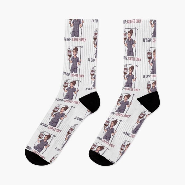 Item preview, IV Drip Coffee Only Funny Nurse designed and sold by NurseMood.