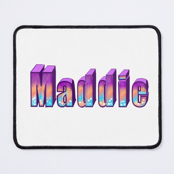 Item preview, Maddie popular girls first name in purple tie dye. Personalized personalised customised name for Madeline designed and sold by Artonmytee.