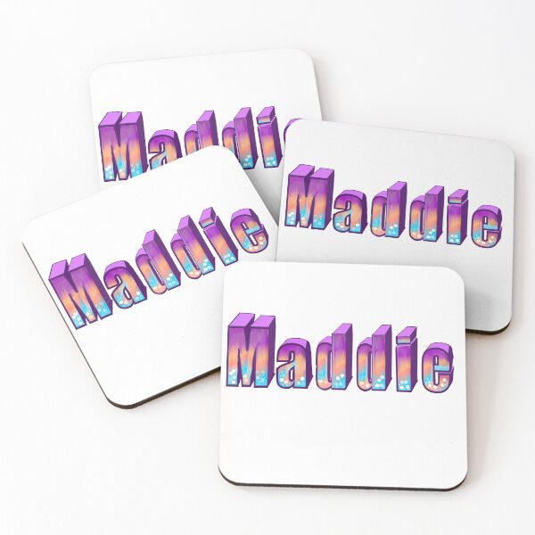 Item preview, Maddie popular girls first name in purple tie dye. Personalized personalised customised name for Madeline designed and sold by Artonmytee.