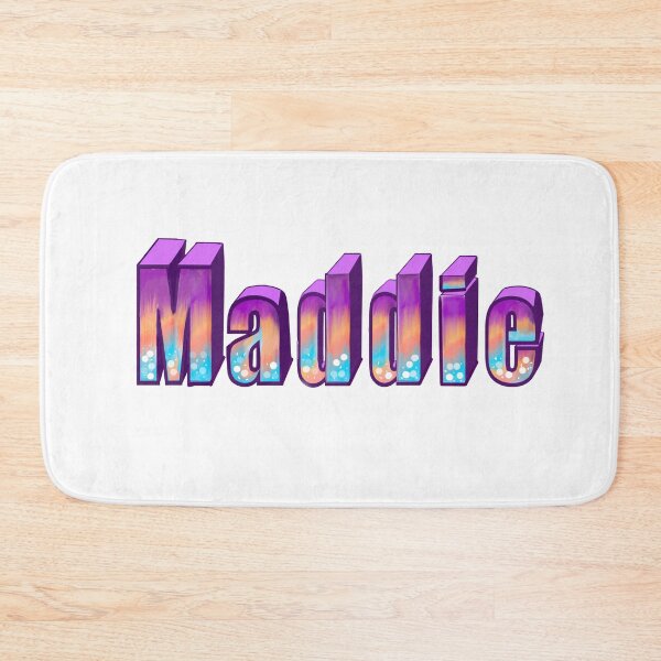 Item preview, Maddie popular girls first name in purple tie dye. Personalized personalised customised name for Madeline designed and sold by Artonmytee.