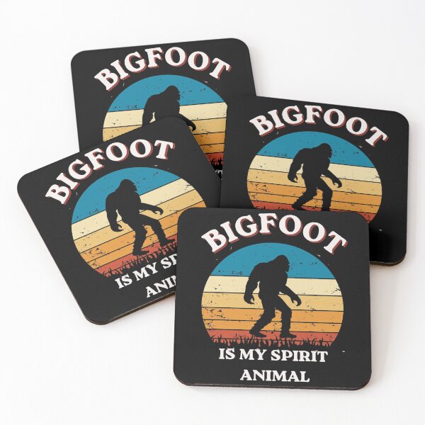 Item preview, Bigfoot Is My Spirit Animal Retro Vintage Sunset  designed and sold by trendnest_shop.