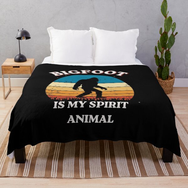 Item preview, Bigfoot Is My Spirit Animal Retro Vintage Sunset  designed and sold by trendnest_shop.
