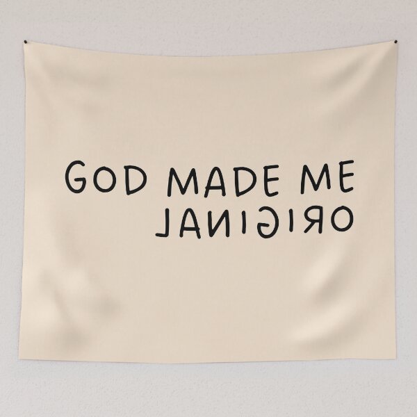 Item preview, God Made Me Original – Unique Christian Identity  designed and sold by Original Christians.