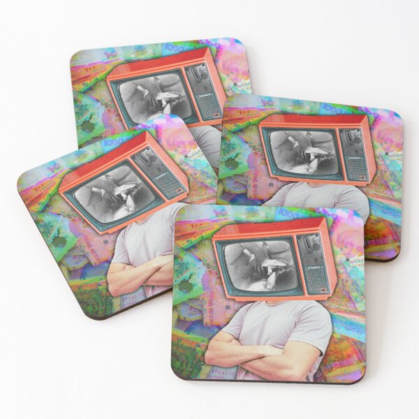 Item preview, Head Full Of Capitalism Surreal Digital Collage Print designed and sold by Julia Sol.