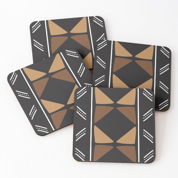 Item preview, Traditional Bogolan Pattern from Mali designed and sold by Wolagno.