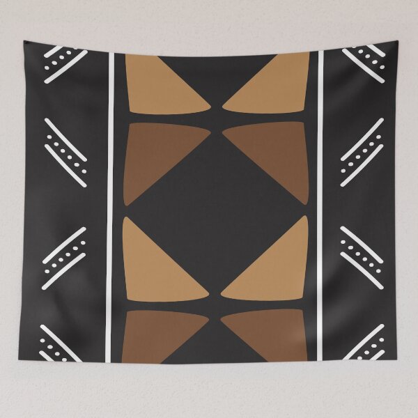 Item preview, Traditional Bogolan Pattern from Mali designed and sold by Wolagno.