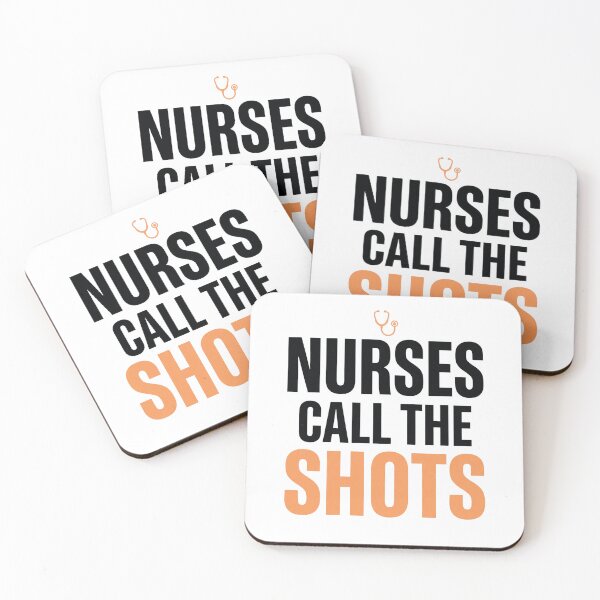 Item preview, Nurses Call The Shots Funny Nurse designed and sold by NurseMood.