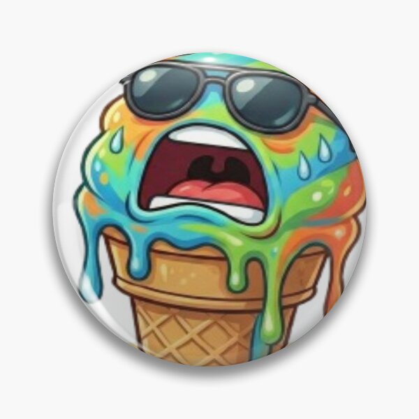 Artikelvorschau, Schmelzendes Eis – Hilfe! Kawaii entworfen und verkauft von DailySparks.