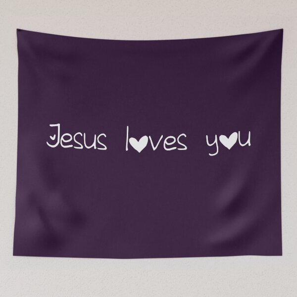 Item preview, Jesus Loves You – Christian Message designed and sold by Original Christians.
