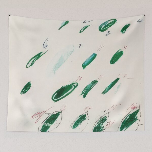 Item preview, Cy Twombly (22) - Poetic Scribbles – Expressive Energy in the Style of Cy Twombly designed and sold by GabyDAlessandro.