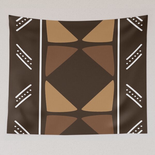 Item preview, Traditional Bogolan Pattern from Mali designed and sold by Wolagno.