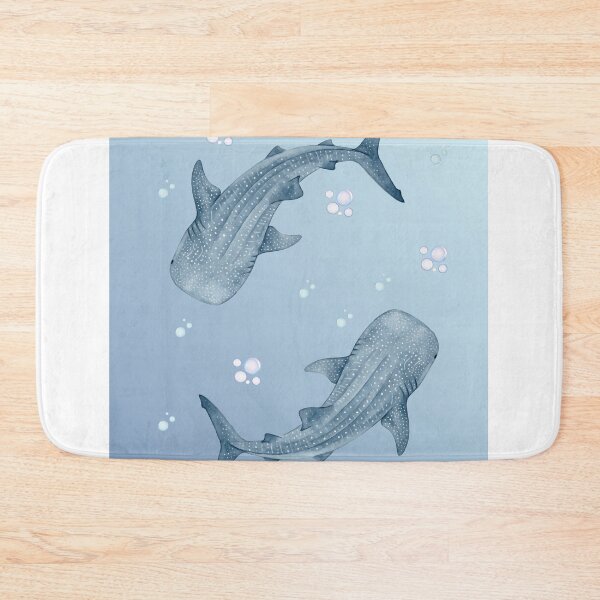 Item preview, Whale Shark – Watercolor whale shark ocean aesthetic design designed and sold by ColorNest Designs.