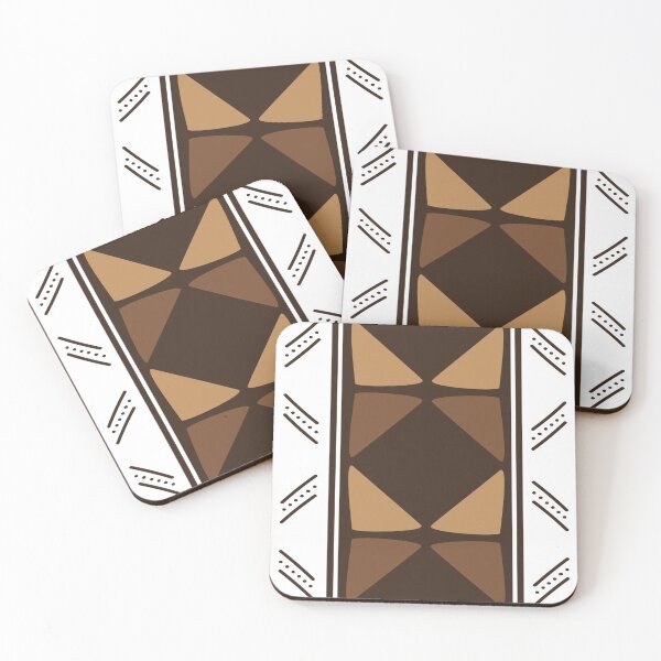 Item preview, Traditional Bogolan Pattern from Mali designed and sold by Wolagno.