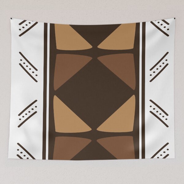 Item preview, Traditional Bogolan Pattern from Mali designed and sold by Wolagno.