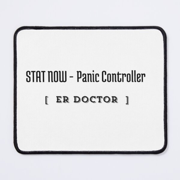 Item preview, Stat Now Panic Controller ER Doctor T-Shirt | Emergency Humor Tee designed and sold by OffScripted.