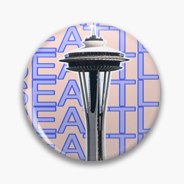 Item preview, Seattle Space Needle Aesthetic – Modern City Travel Design ?✨ designed and sold by Thetdesigns.