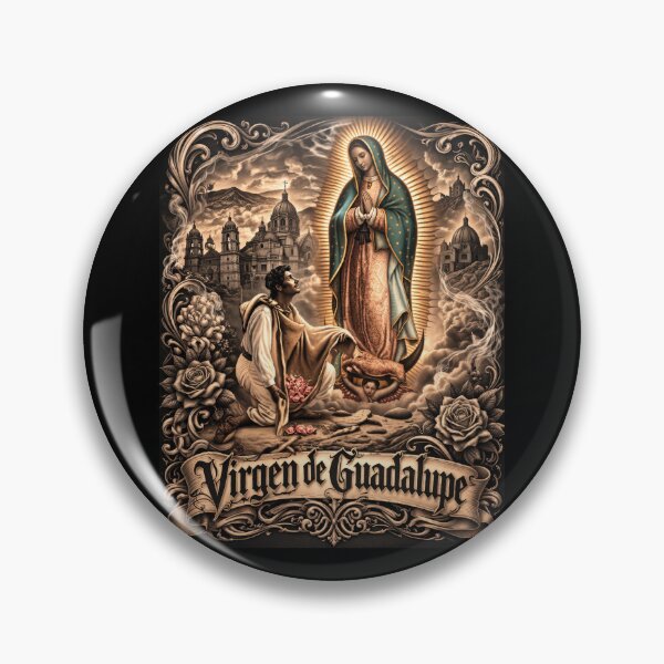 Item preview, Virgen de Guadalupe Divine Light Tee – Catholic Chicano Art Shirt, Spiritual Streetwear Graphic designed and sold by DyfunctionalTee.