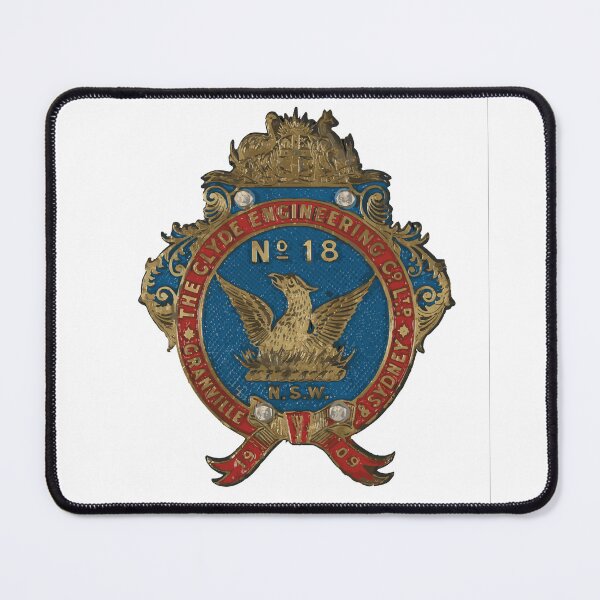 Item preview, Clyde Engineering Granville locomotive builders plate 1909 designed and sold by Ex-Supermodel.