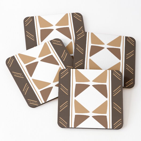 Item preview, Traditional Bogolan Pattern from Mali designed and sold by Wolagno.