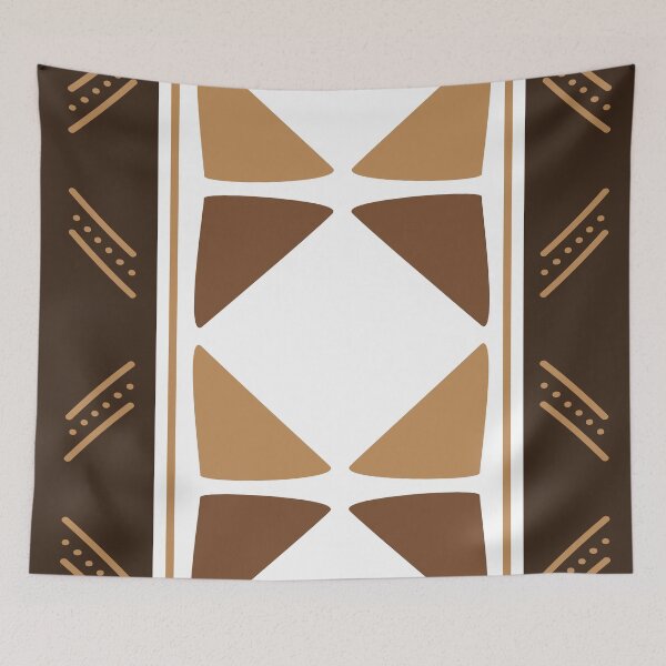 Item preview, Traditional Bogolan Pattern from Mali designed and sold by Wolagno.