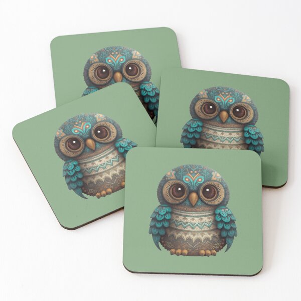 Item preview, Tribal Owl designed and sold by Guiarte SMS.