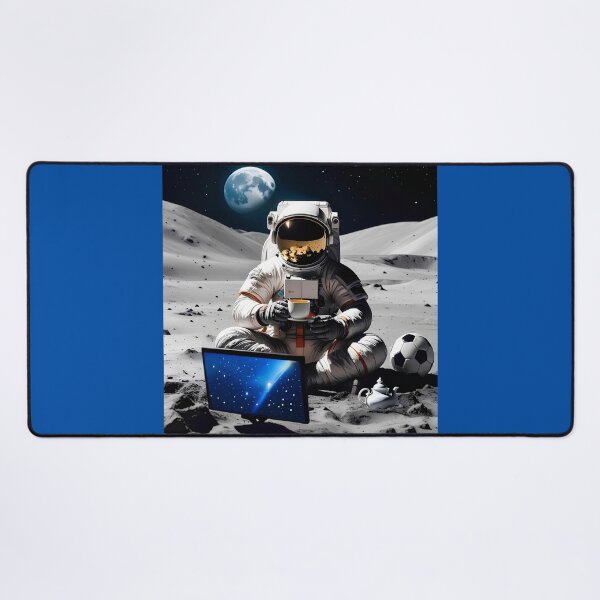 Item preview, Astronaut watching TV and drink tea designed and sold by Creative Visualize.