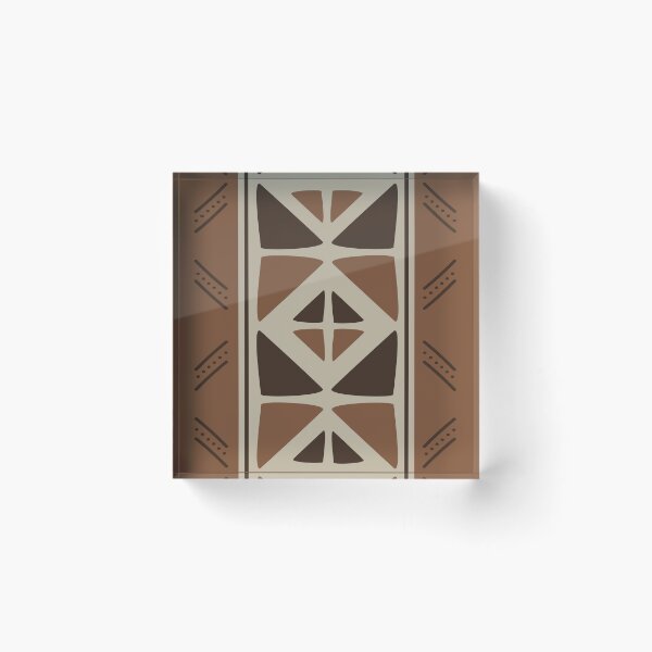 Item preview, Traditional Bogolan Pattern from Mali designed and sold by Wolagno.