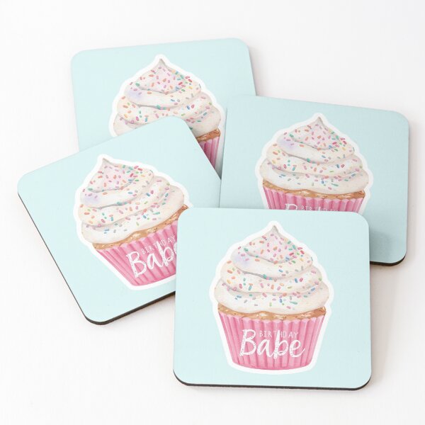 Item preview, Birthday Babe Cupcake  designed and sold by PamLeeDesign.
