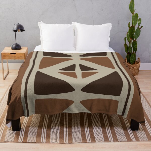 Item preview, Traditional Bogolan Pattern from Mali designed and sold by Wolagno.