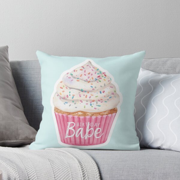 Item preview, Birthday Babe Cupcake  designed and sold by PamLeeDesign.