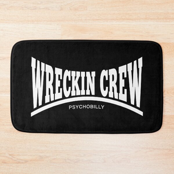 Aperçu de l'œuvre Design classique psychobilly de Wreckin Crew créée et vendue par fatbanana.