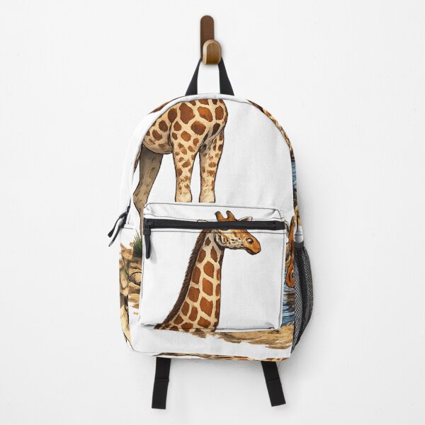 Artikelvorschau, Giraffen-Wildtier-Safari-Trinkwasser Afrikanisches Naturdesign entworfen und verkauft von GarnerSupplyCo.