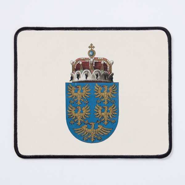Item preview, Coat of Arms Lower Austria — Five Golden Eagles Habsburg Kronland designed and sold by BestVarieties.