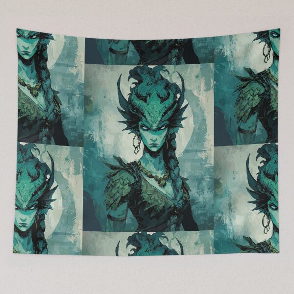 Item preview, Herald of the Jade Tides - Dark Siren designed and sold by bapupa.