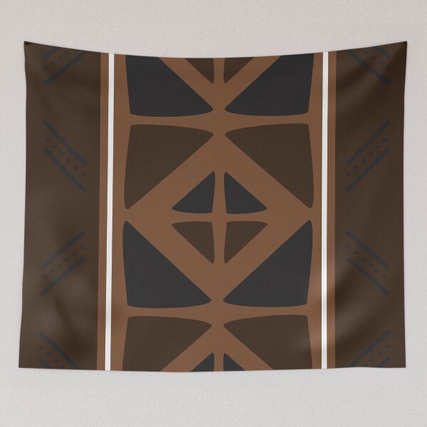 Item preview, Traditional Bogolan Pattern from Mali designed and sold by Wolagno.
