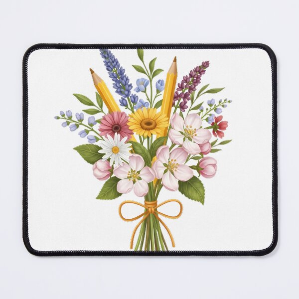 Item preview, Teacher Wildflower Pencil Gift designed and sold by pumsquare.
