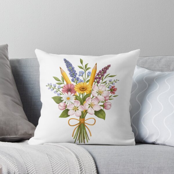 Item preview, Teacher Wildflower Pencil Gift designed and sold by pumsquare.