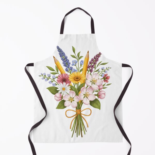 Item preview, Teacher Wildflower Pencil Gift designed and sold by pumsquare.
