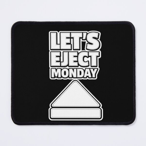 Item preview, Let’s Eject Monday Funny Work Shirt Anti Monday Humor Minimalist Design designed and sold by Timeless Junction.