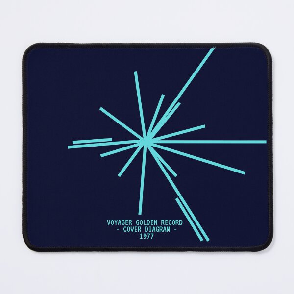 Item preview, Voyager Golden Record Pulsar Map | Ancient Signals | Cosmic Address Gift designed and sold by Message from Earth.