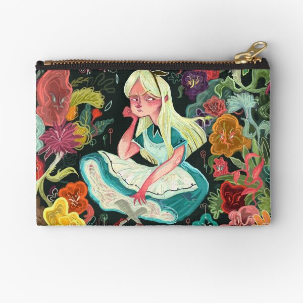 Alice in Wonder Zipper Pouch