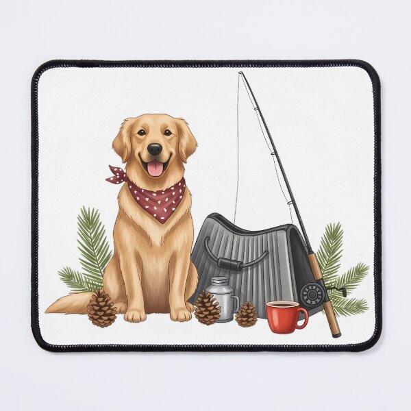 Item preview, Dog Dad Fishing Cabin Gift designed and sold by pumsquare.