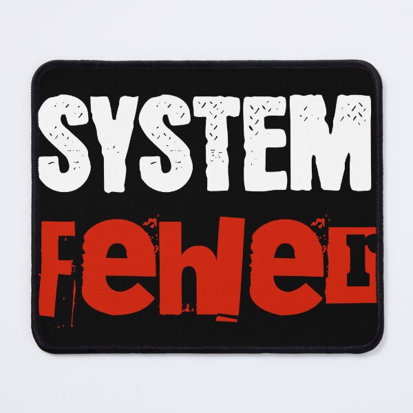 Item preview, System Error Rebellion - Grunge Statement Design designed and sold by HoshisWorld2018.