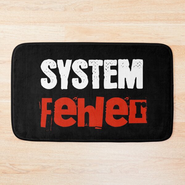 Item preview, System Error Rebellion - Grunge Statement Design designed and sold by HoshisWorld2018.