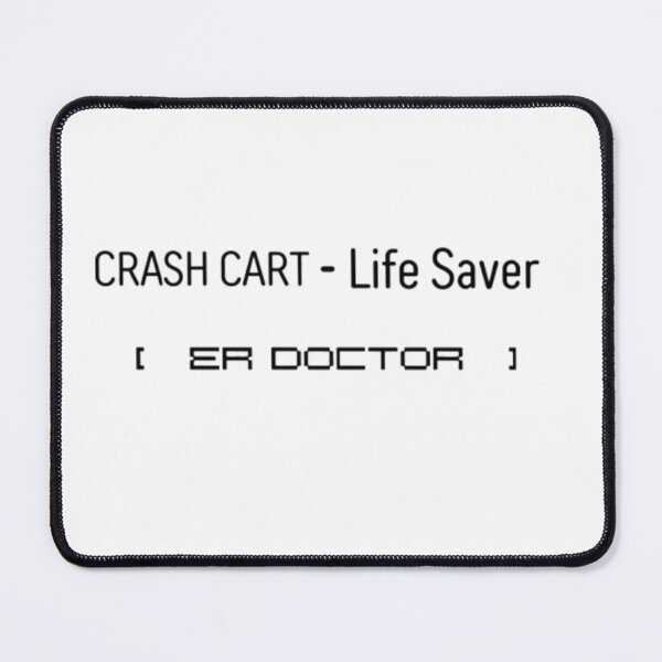 Item preview, Crash Cart Life Saver ER Doctor T-Shirt | Emergency Medicine Tee designed and sold by OffScripted.
