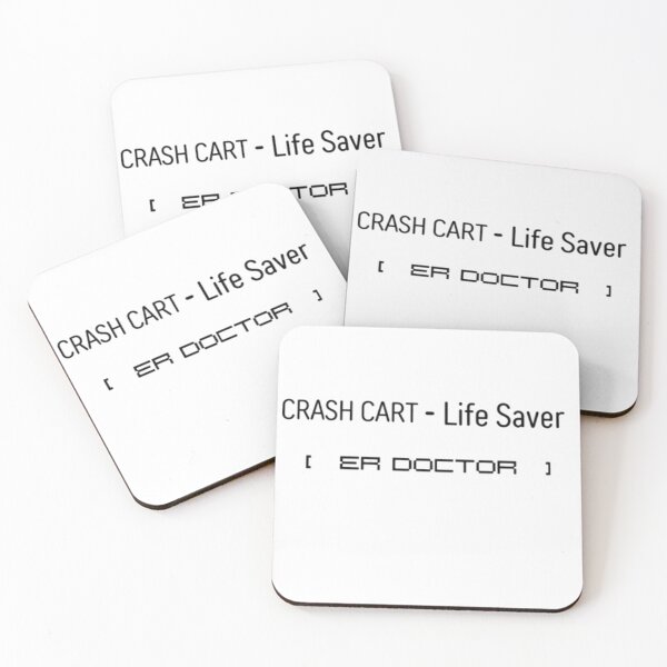 Item preview, Crash Cart Life Saver ER Doctor T-Shirt | Emergency Medicine Tee designed and sold by OffScripted.