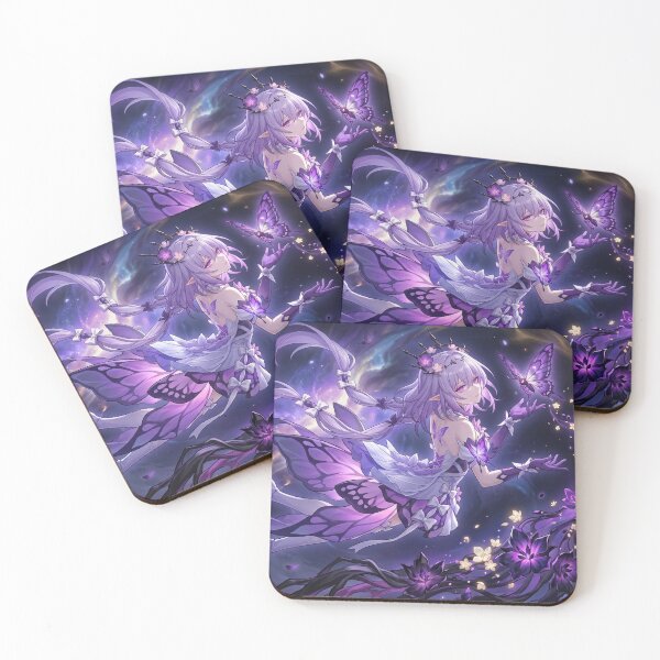 Item preview, Castorice // Honkai: Star Rail - Butterfly Fantasy Galaxy Anime Aesthetic Art designed and sold by Astraphyllia.